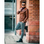 Привлекателността на мъжките кожени якета втора употреба: устойчива мода за съвременния човек
